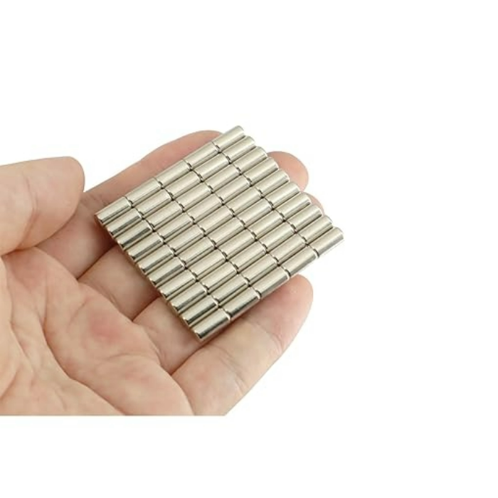 400× Neodym-Magnet N35 Ø3×6 mm – diametrisch - radial magnetisiert ...